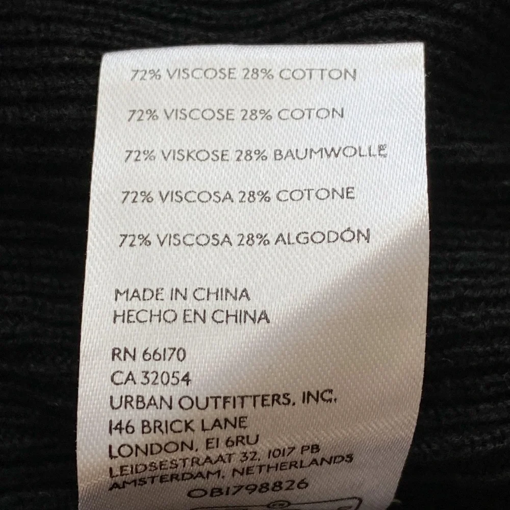 Free People Womens Golden Hour Maxi Skirt L Black Grunge Slit Straight Minimal - Picture 11 of 11